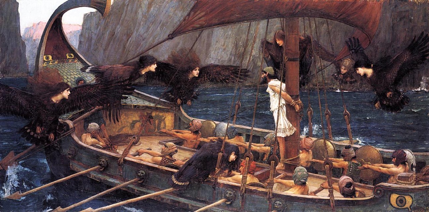 Ulysses and the Sirens, Waterhouse, 1891